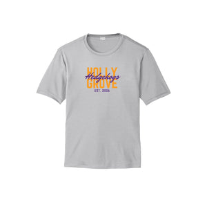 Holly Grove Elementary Spirit Wear On Demand 2024/25-Adult Unisex Dri-Fit Shirt Typographic