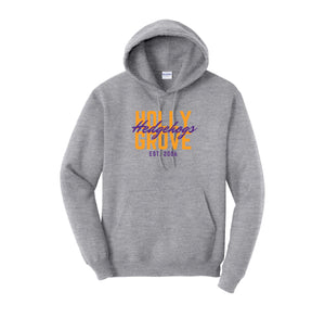 Holly Grove Elementary Spirit Wear On Demand 2024/25-Adult Unisex Hoodie Typographic