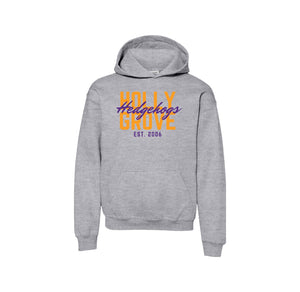 Holly Grove Elementary Spirit Wear On Demand 2024/25-Youth Unisex Hoodie Typographic