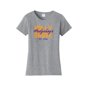 Holly Grove Elementary Spirit Wear On Demand 2024/25-Womens Fan Favorite Tee Typographic