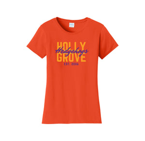 Holly Grove Elementary Spirit Wear On Demand 2024/25-Womens Fan Favorite Tee Typographic