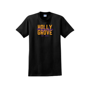 Holly Grove Elementary Spirit Wear On Demand 2024/25-Adult Unisex T-Shirt Typographic