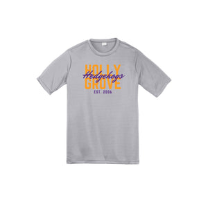 Holly Grove Elementary Spirit Wear On Demand 2024/25-Youth Unisex Dri-Fit Shirt Typographic