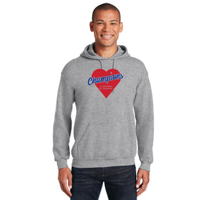 Chaparral-Adult Unisex Hoodie Heart Logo