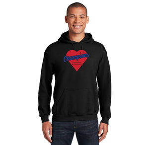 Chaparral-Adult Unisex Hoodie Heart Logo