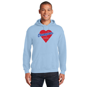 Chaparral-Adult Unisex Hoodie Heart Logo