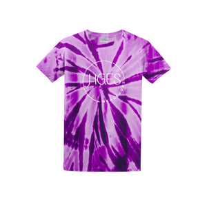 Holly Grove Elementary Spirit Wear On Demand 2024/25-Adult Unisex Tie-Dye Shirt Round HGES