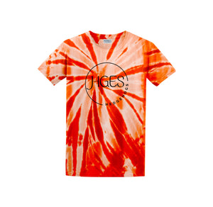 Holly Grove Elementary Spirit Wear On Demand 2024/25-Adult Unisex Tie-Dye Shirt Round HGES