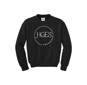 Holly Grove Elementary Spirit Wear On Demand 2024/25-Youth Unisex Crewneck Sweatshirt Round HGES