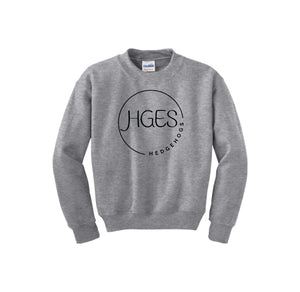 Holly Grove Elementary Spirit Wear On Demand 2024/25-Youth Unisex Crewneck Sweatshirt Round HGES