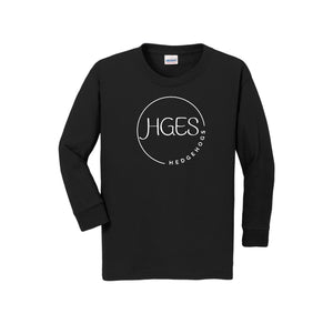 Holly Grove Elementary Spirit Wear On Demand 2024/25-Youth Unisex Long Sleeve Tee Round HGES