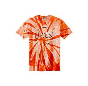 Holly Grove Elementary Spirit Wear On Demand 2024/25-Youth Unisex Tie-Dye Shirt Round HGES