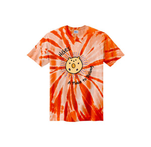 Holly Grove Elementary Spirit Wear On Demand 2024/25-Youth Unisex Tie-Dye Shirt A Place to Belong