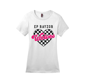 EP Rayzor-Womens Premium Tee On-Demand  Pink Heart