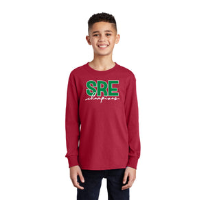 Sandbrock Ranch-Youth Port & Co Long Sleeve Shirt - SRE Signature