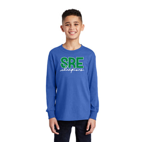 Sandbrock Ranch-Youth Port & Co Long Sleeve Shirt - SRE Signature