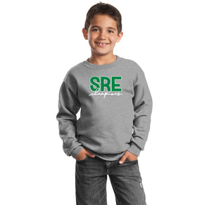 Sandbrock Ranch-Youth Port & Co Crewneck Sweatshirt - SRE Signature