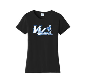 Valley View Elementary-Womens Fan Favorite Tee Mustang Logo