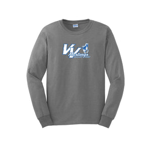 Valley View Elementary Spirit Wear 2024/25 On - Demand Store-Adult Unisex Long Sleeve Tee Mustang