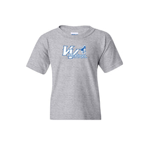 Valley View Elementary-Youth Unisex T-Shirt Mustang Logo