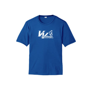 Valley View Elementary-Adult Unisex Dri-Fit Shirt Mustang Logo