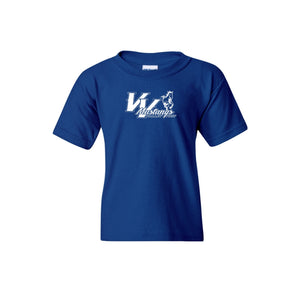 Valley View Elementary-Youth Unisex T-Shirt Mustang Logo