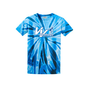 Valley View Elementary Spirit Wear 2024/25 On - Demand Store-Adult Unisex Tie-Dye Shirt Mustang