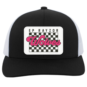 EP Rayzor-104C Trucker Snap Back Pink Rectangle