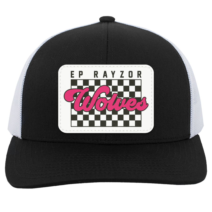 EP Rayzor-104C Trucker Snap Back Pink Rectangle