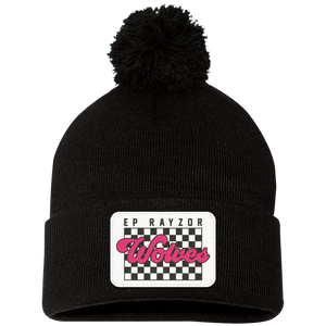 EP Rayzor-SP15 Pom Pom Knit Cap Pink Rectangle