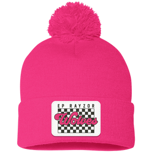 EP Rayzor-SP15 Pom Pom Knit Cap Pink Rectangle