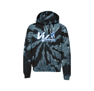 Valley View Elementary Spirit Wear 2024/25 On - Demand Store-Adult Unisex Tie-Dye Hoodie Mustang