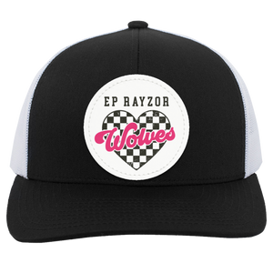 EP Rayzor-104C Trucker Snap Back Pink Circle