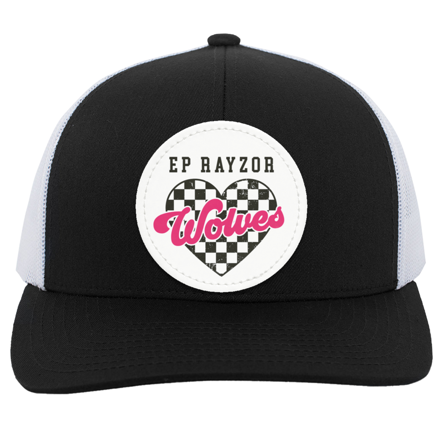 EP Rayzor-104C Trucker Snap Back Pink Circle