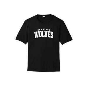 EP Rayzor-Adult Unisex Dri-Fit Shirt On-Demand Wolves Text Logo