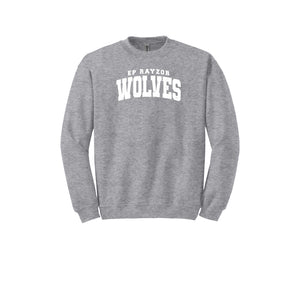 EP Rayzor-Adult Unisex Crewneck Sweatshirt On-Demand Wolves Text Logo