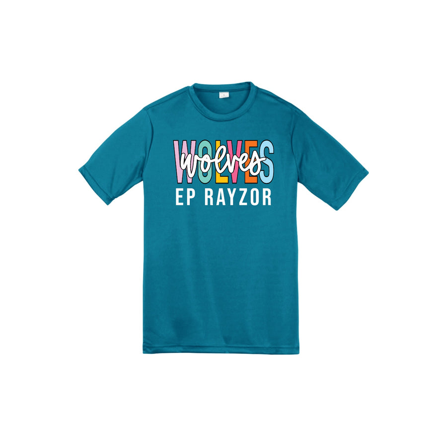 EP Rayzor-Youth Unisex Dri-Fit Shirt On-Demand Multi Color Logo