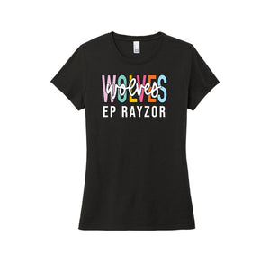 EP Rayzor-Womens District Perfect Tri Tee On-Demand Multi Color Logo