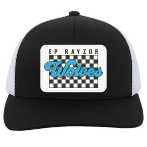 EP Rayzor-104C Trucker Snap Back Blue Rectangle