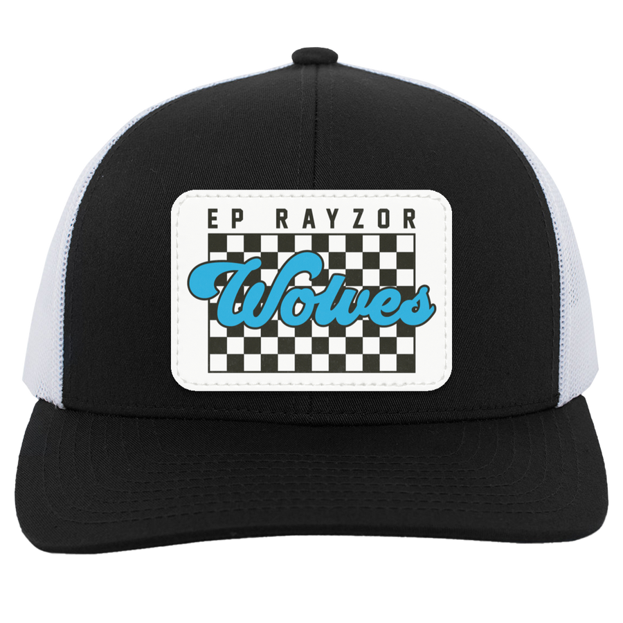 EP Rayzor-104C Trucker Snap Back Blue Rectangle