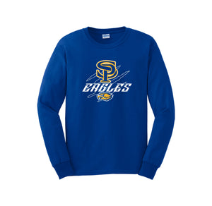 San Pasqual High School-Adult Unisex Long Sleeve Tee On-Demand Claw Eagles