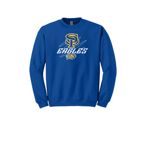 San Pasqual High School-Adult Unisex Crewneck Sweatshirt On-Demand Claw Eagles