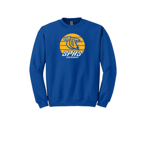 San Pasqual High School-Adult Unisex Crewneck Sweatshirt On-Demand Circle Logo