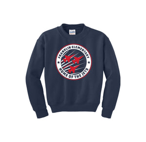 Benjamin Franklin (Riverside) Spirit Wear 2024-25 On Demand-Youth Unisex Crewneck Sweatshirt On-Demand