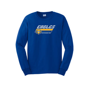 San Pasqual High School Spirit Wear 2024-25 On-Demand-Adult Unisex Long Sleeve Tee On-Demand Stripes Logo