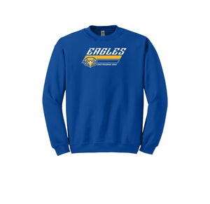 San Pasqual High School-Adult Unisex Crewneck Sweatshirt On-Demand Stripes Logo