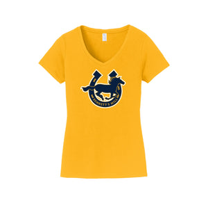 Bennetts Mill Middle School Spirit Wear 2024-25 On Demand Store-Womens Fan Favorite V-Neck Tee On-Demand