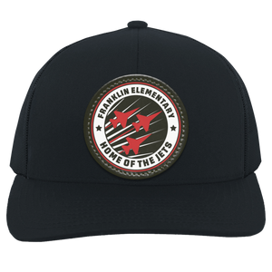 Benjamin Franklin (Riverside) Spirit Wear 2024-25 On Demand-104C Trucker Snap Back - Circle Patch