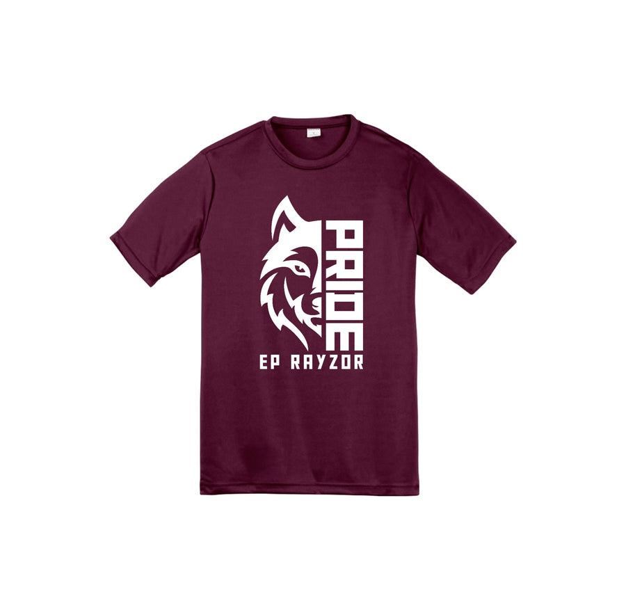 EP Rayzor-Youth Unisex Dri-Fit Shirt On-Demand Wolf Face