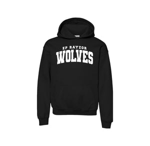 EP Rayzor-Youth Unisex Hoodie On-Demand Wolves Text Logo